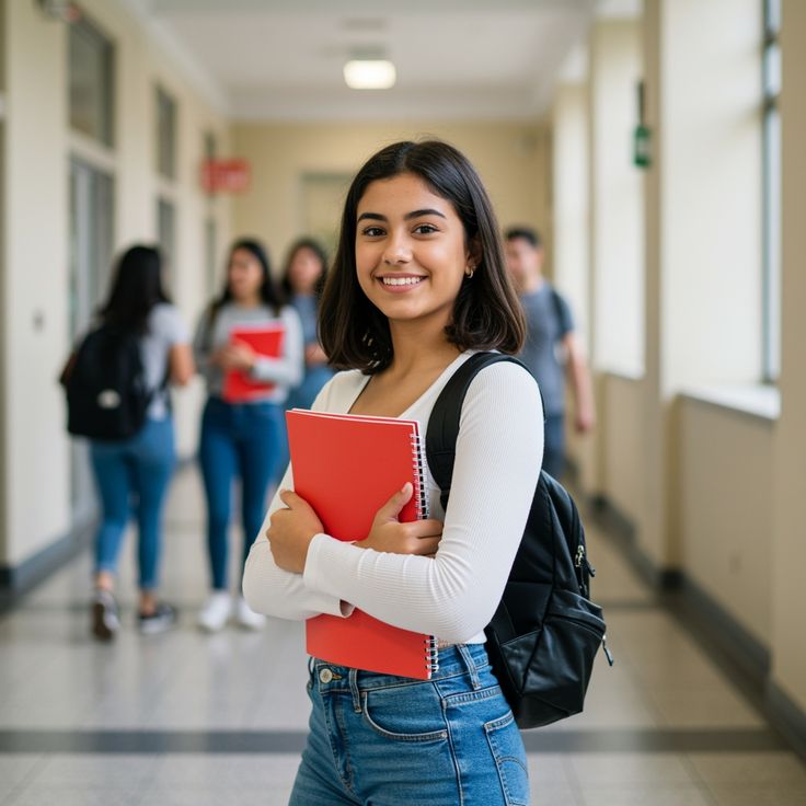 a,20 year old,latina,student,,she,wears,a,youthful,and,relaxed